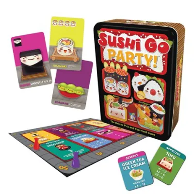  Sushi Go Party！友達と笑いながら楽しめるカードゲーム