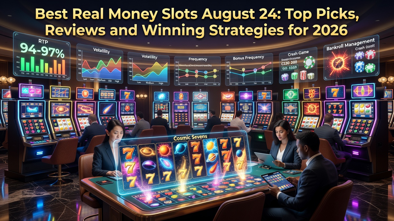 Best Real Money Slots August 24: Top Picks, Reviews and Winning Strategies for 2026