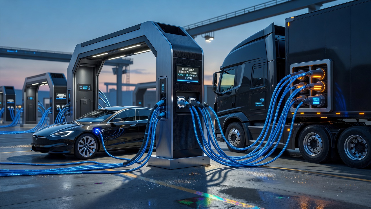 Kempower's New Charger Bridges Cars and Heavy-Duty Trucks
