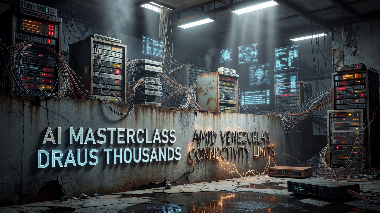 AI Masterclass Draws Thousands Amid Venezuela's Connectivity Limits