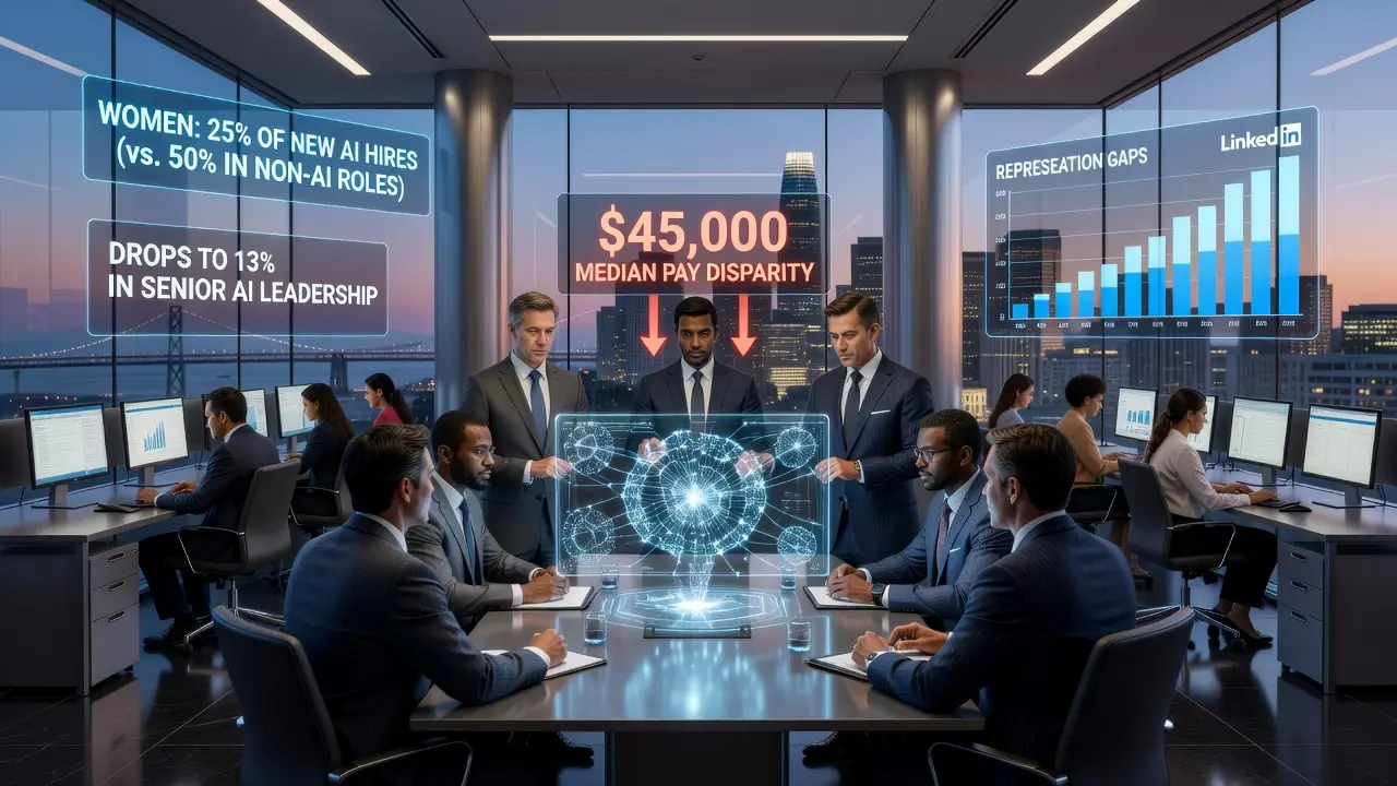 Women Fall Behind as AI Hiring Reshapes Tech Pay Gaps